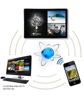 Màn hình quảng cáo cảm ứng treo tường 86inch | LG, Samsung | CYL-TH860B1-WS