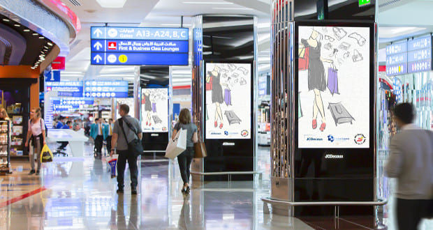 Giải pháp màn hình quảng cáo sân bay - Địa điểm "vàng" của các doanh nghiệp
