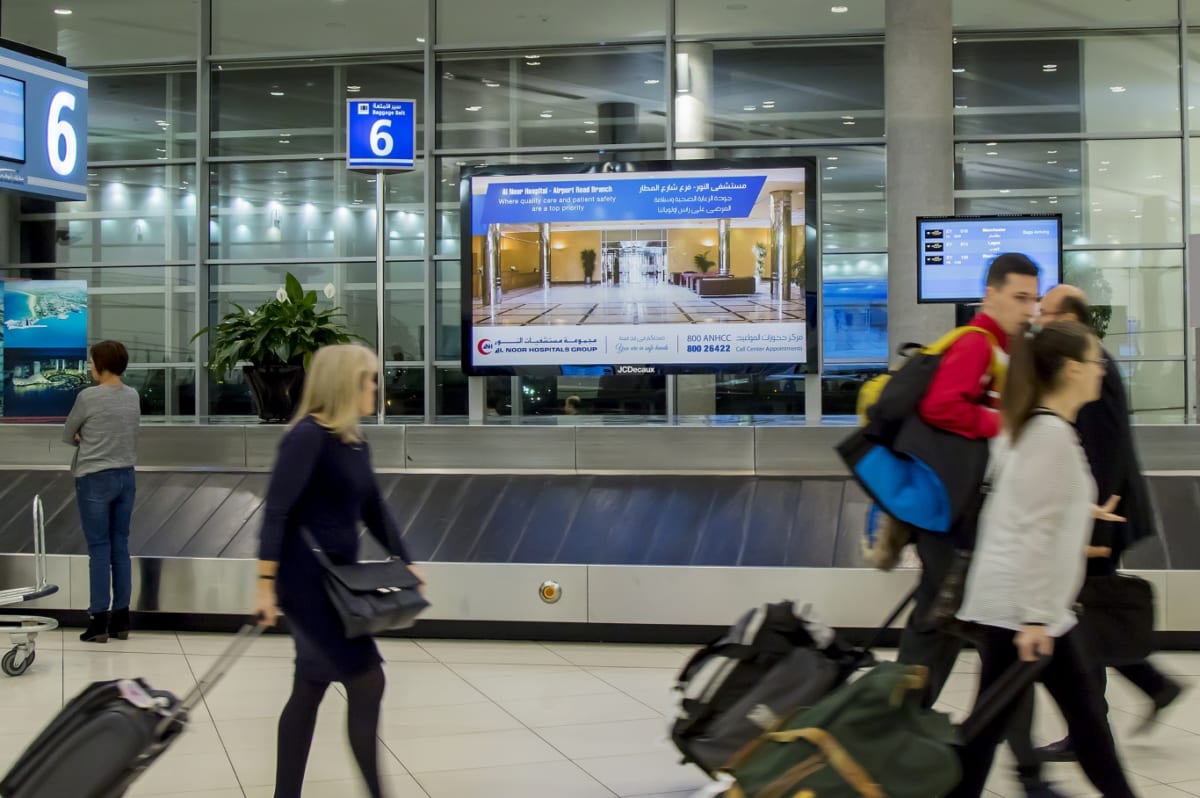 Giải pháp màn hình quảng cáo sân bay - Địa điểm "vàng" của các doanh nghiệp