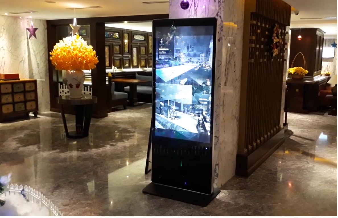 Giải pháp màn hình quảng cáo cho nhà hàng, khách sạn