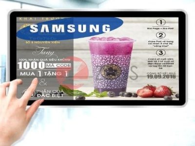 Màn hình quảng cáo cảm ứng treo tường 55inch | LG, Samsung | CYL-TH550B1-WS - Zeus Việt Nam